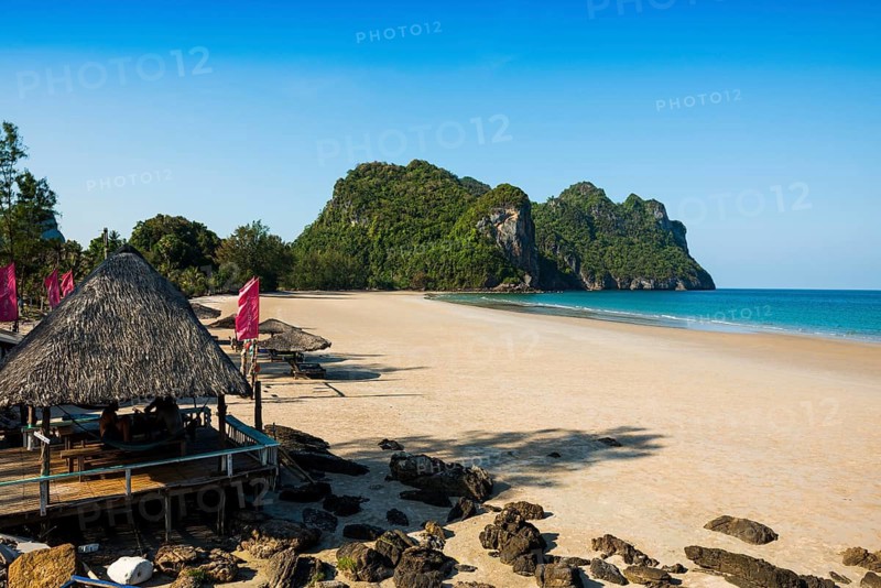 Beach Bar and Restaurant, Thung Yang Beach, Pak Khlong, Chumphon, Chumphon Province, Central Thailand, Thailand