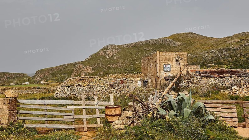 Ruined farmstead, stone house, for sale, Favignana, Egadi Islands, Sicily, Italy