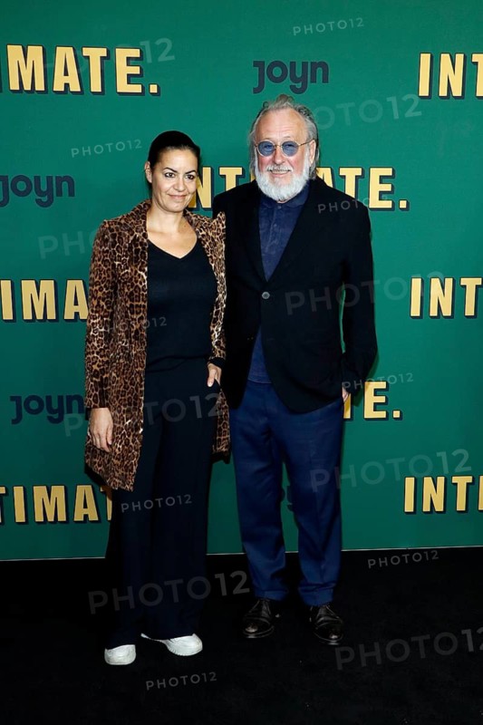 Friederike Heß and Friedrich Liechtenstein at the premiere of season 2 of the JOYN series Intimate at the Zoo Palast in Berlin on 1 April 2025