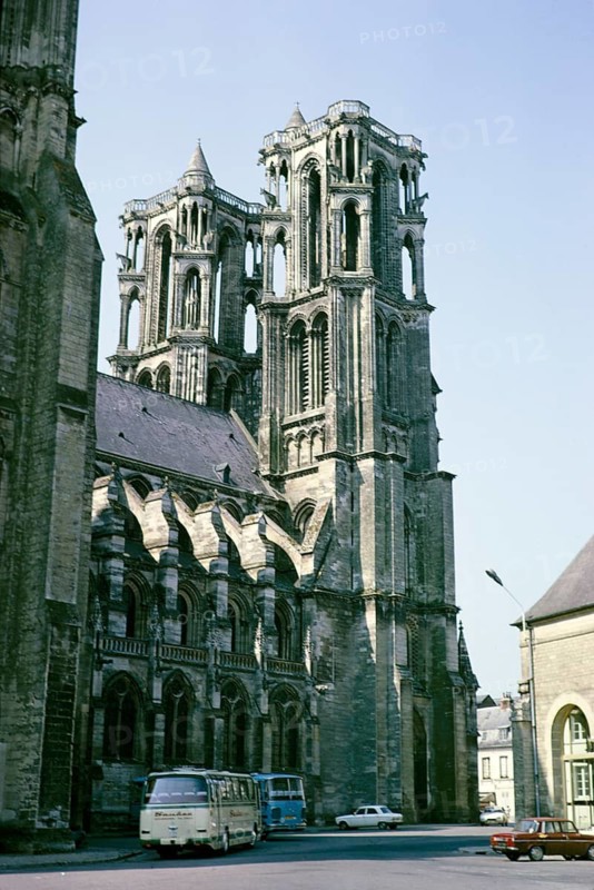 Cathedral of Our Lady of Laon, Laon, Picardy, France 1976