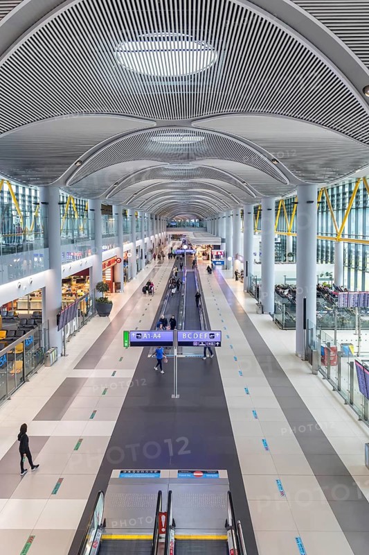 Istanbul International Airport terminal, Turkey