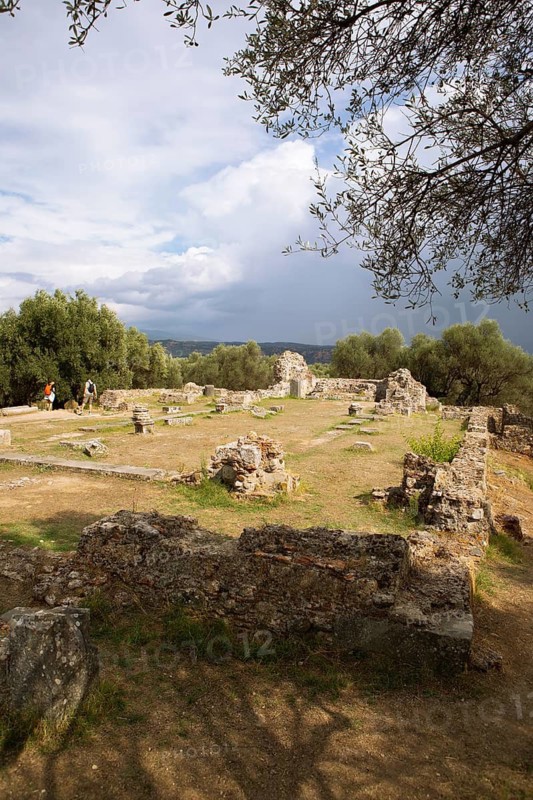 Sparta, ancient ruins, archaeological site, Laconia, Peloponnese, Greece