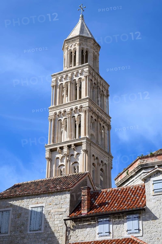 Bell Tower of the Cathedral of Saint Domnius, Split, Croatia