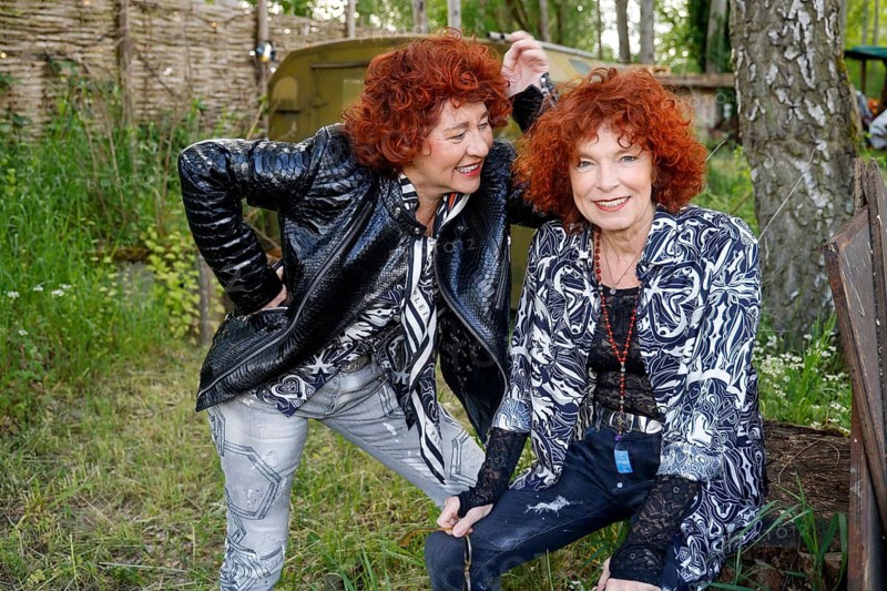 Cora at the Schlager Radio - Festival in Neuruppin at Hanger 312 on 24.05.25