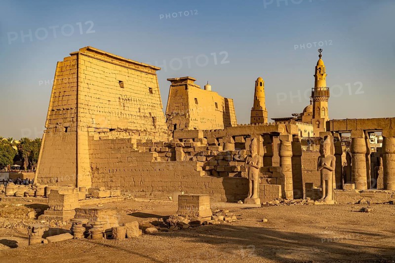 The Luxor Temple in Luxor, Egypt