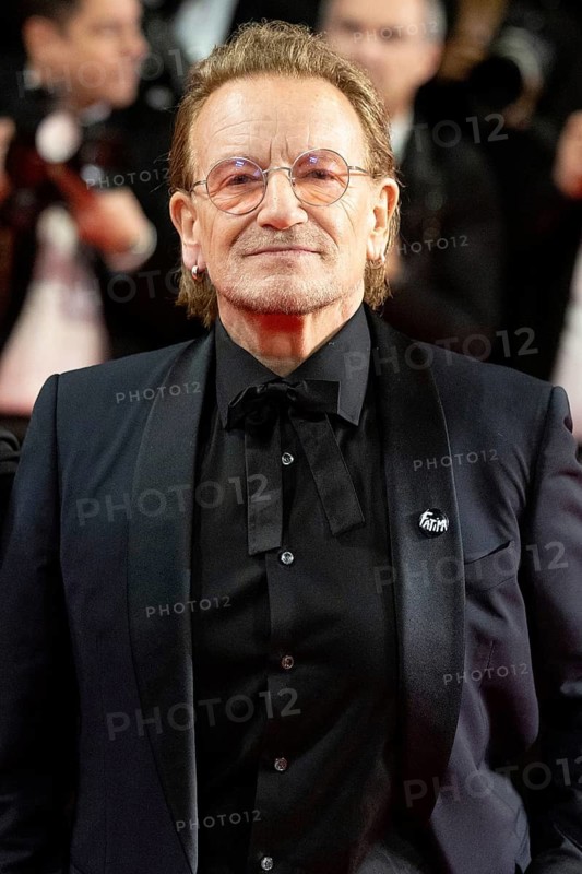 Cannes, France - 16.5.2024: U2 singer Bono during the Bono: Stories Of Surrender red carpet during the 78th Cannes International Film Festival. The film festival takes place from 13 to 24 May 2025