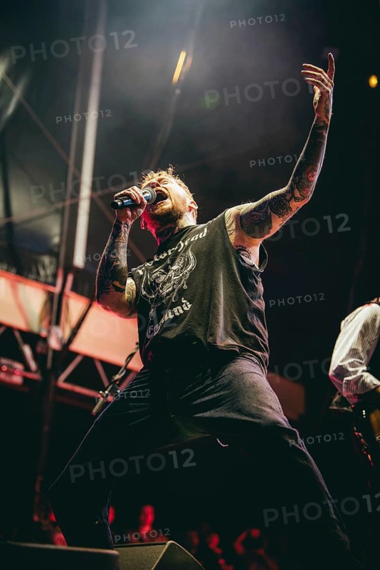 Frank Carter, singer of the Sex Pistols ft. Frank Carter live in the Berlin Zitadelle Spandau on 04.07.2025