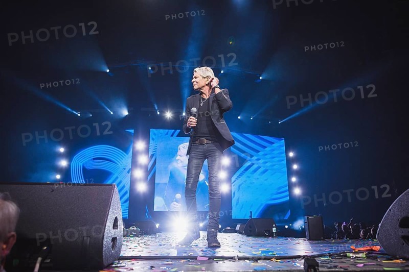 Matthias Reim at the Schlagernacht des Jahres live on Das Original Tour in the Berlin Uber Arena on 16 November 2024