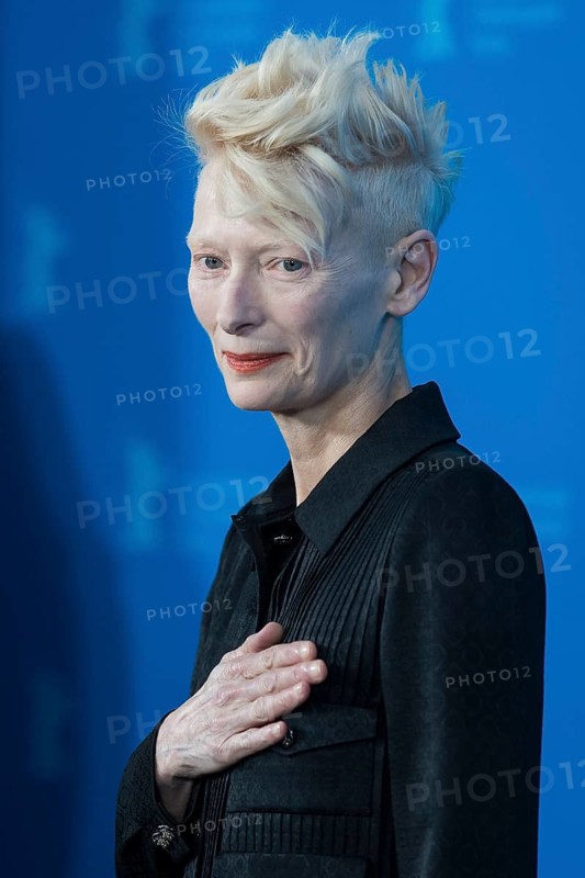 Tilda Swinton at the Photocall for the Honorary Golden Bear during the 75th Berlinale at the Theater am Potsdamer Platz in Berlin on 14.02.2025