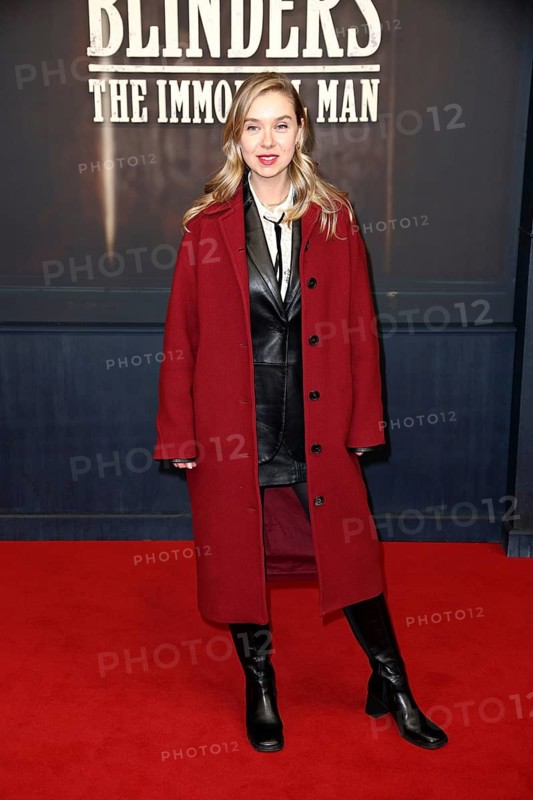 Anna Herrmann - Berlin Premiere Peaky Blinders - The Immortal Man, Cinema International, Berlin, 12.3.26