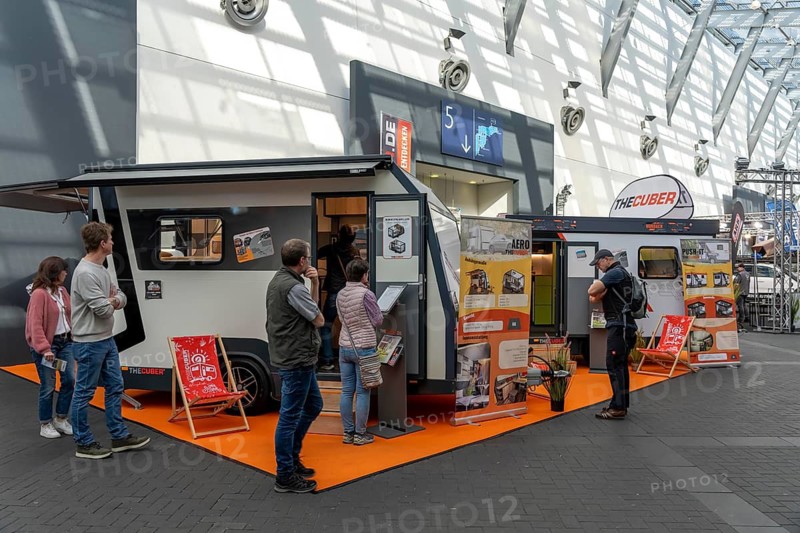 Reise und Camping exhibition, in Essen, motorhomes, motorhomes, North Rhine-Westphalia, Germany