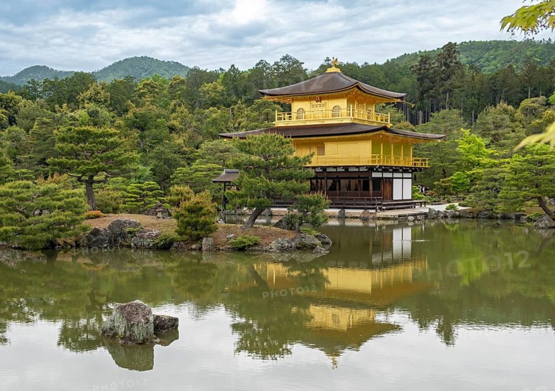 Kinkaku-ji, Temple of the Golden Pavilion, Kyoto, Japan