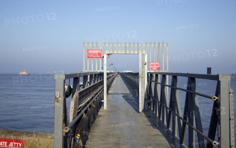 Jetty to lifeboat Spurn Head, Yorkshire, England, United Kingdom
