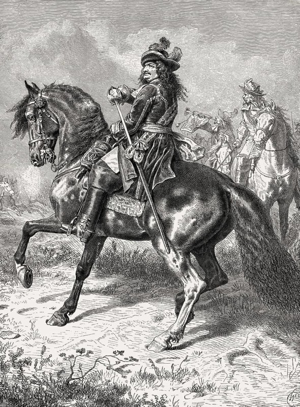 Frederick William, the Great Elector and Feldmarschall Georg von Derfflinger