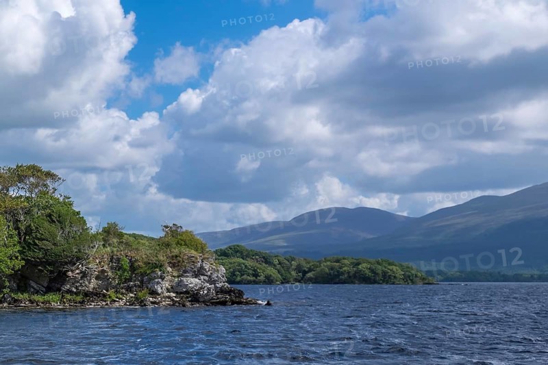 Lough Leane near Ross Castle, Killarney National Park, County Kerry, Republic of Ireland