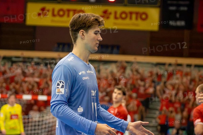 06.09.2024, 2nd HBL (German Handball League), Matchday 1: Eulen Ludwigshafen against GWD Minden. Picture: Mats Grupe (11, Ludwigshafen)