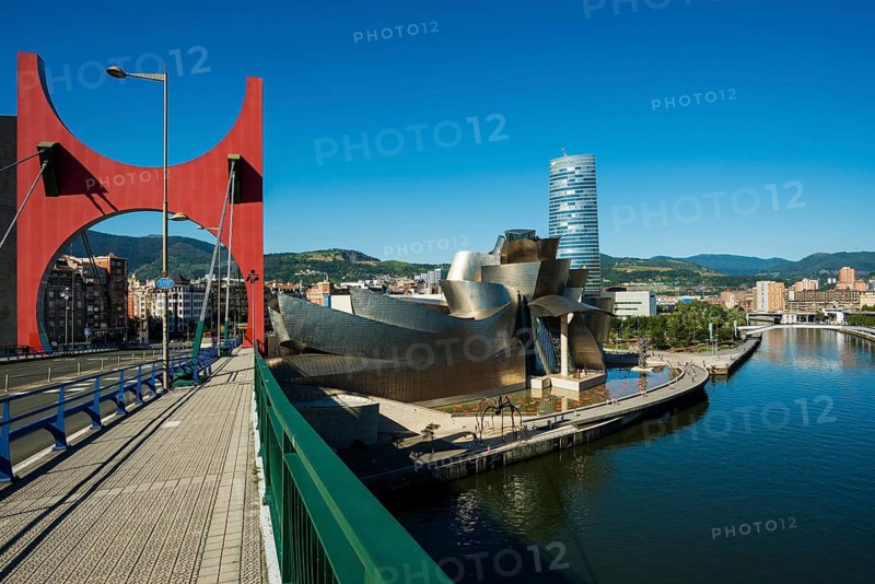 Guggenheim Museum Bilbao, architect Frank O. Gehry, Bilbao, Basque Country, Spain