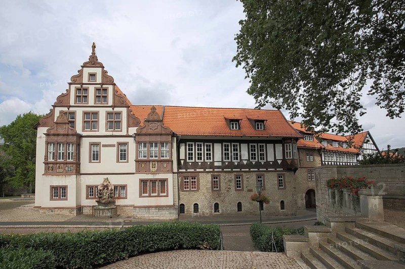 Abbey, Renaissance, Bad Gandersheim, Lower Saxony, Germany