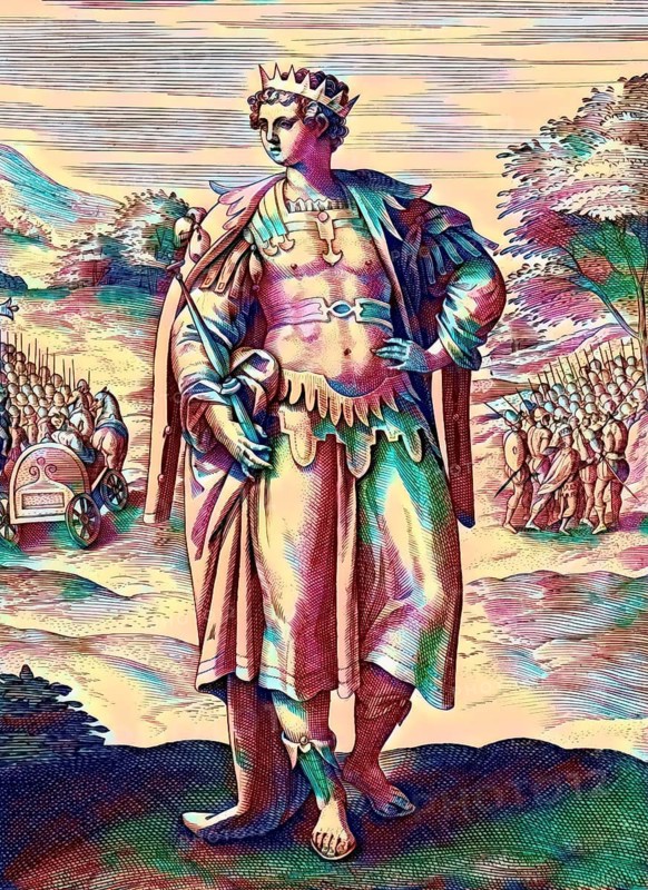 Jeconiah, also Iechonias, Jechonias, Coniah, Jehoiachin, Ioachin, Joachin, the nineteenth king of Judah, according to the Hebrew Bible, digitally edited