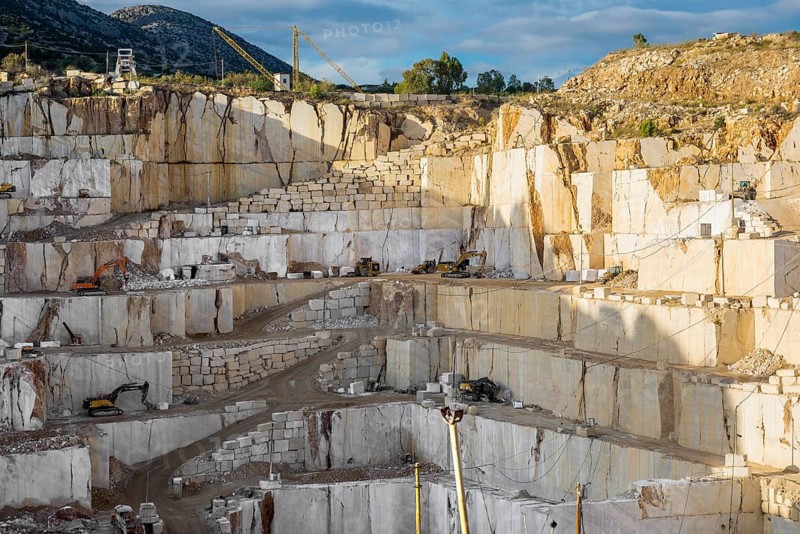 Marble quarry, Orosei, Sardinia, Italy