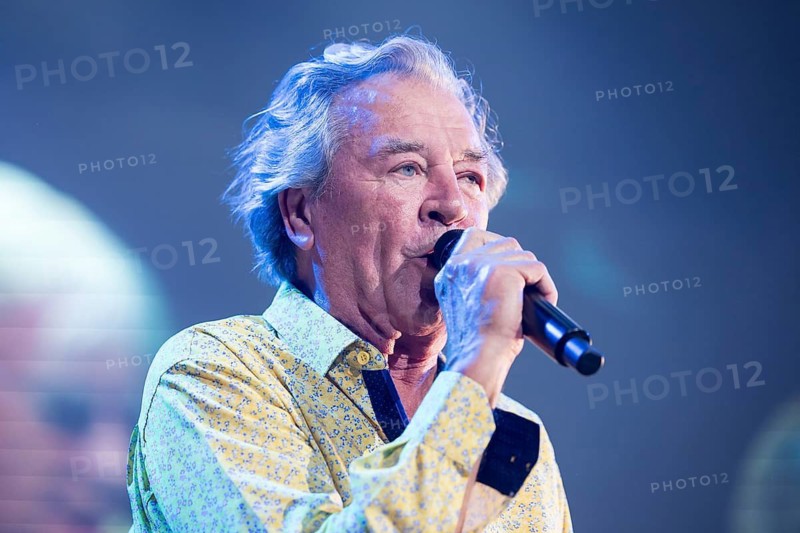 Ian Gillan, singer of Deep Purple live on 1 More Time Tour at the Max-Schmeling-Halle in Berlin on 19 October 2024