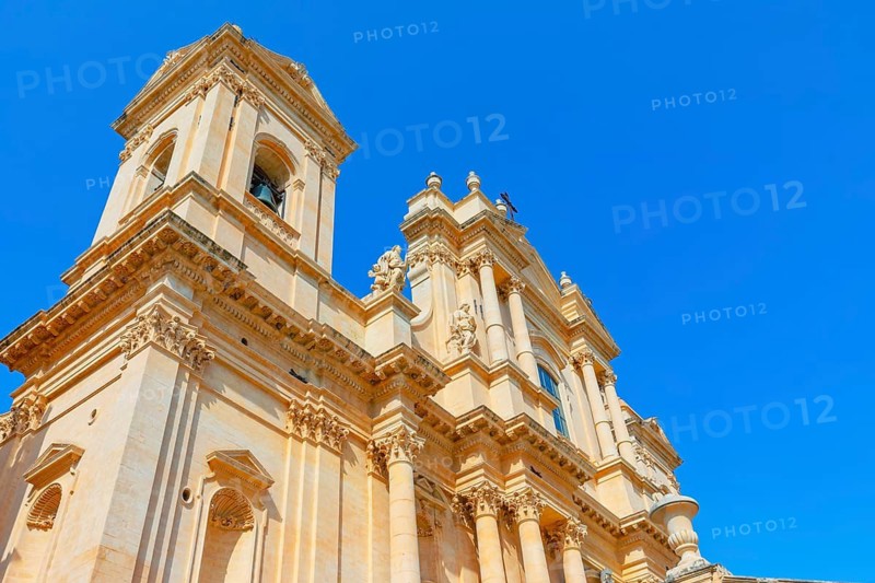 San Nicolò Cathedral, Noto, Noto Valley, Sicily, Italy