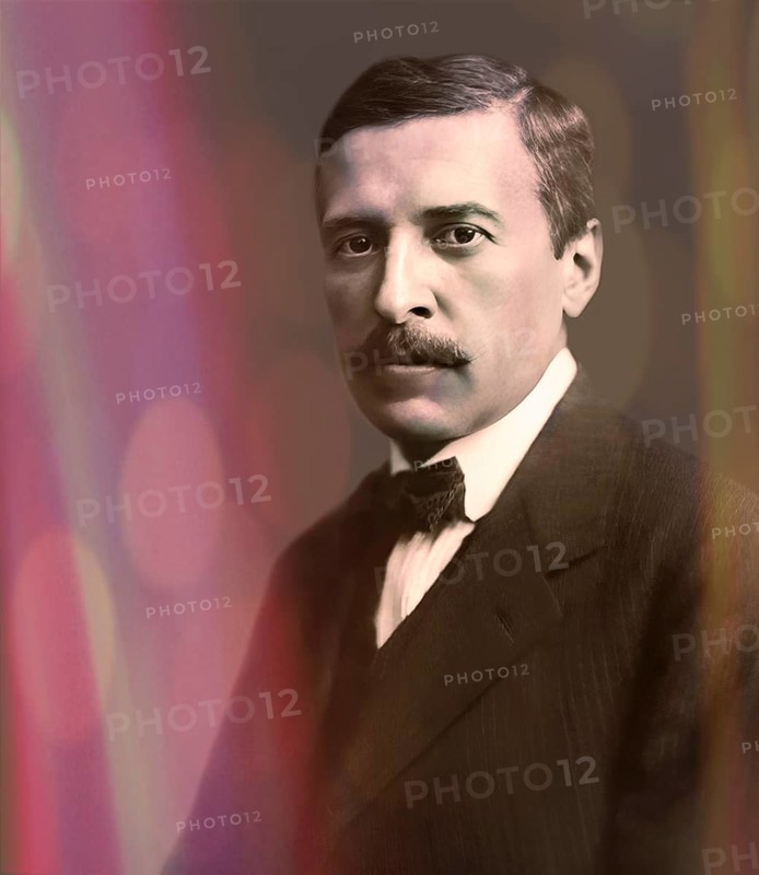 Hugo von Hofmannsthal, 1874-1929, Austrian novelist and poet, digital edited according to a photograph by Nicola Perscheid