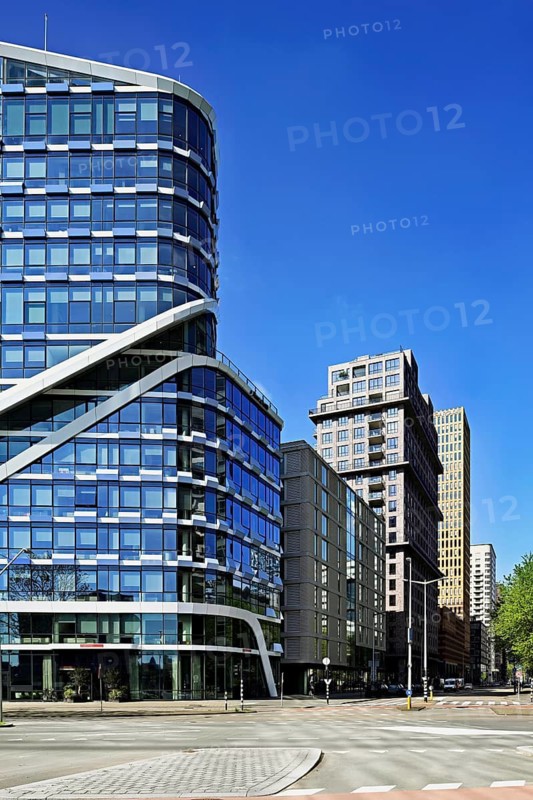 400 Beethovenstraat NautaDutilh office building by UN studio, Zuidas financial district, Amsterdam, North Holland, Netherlands