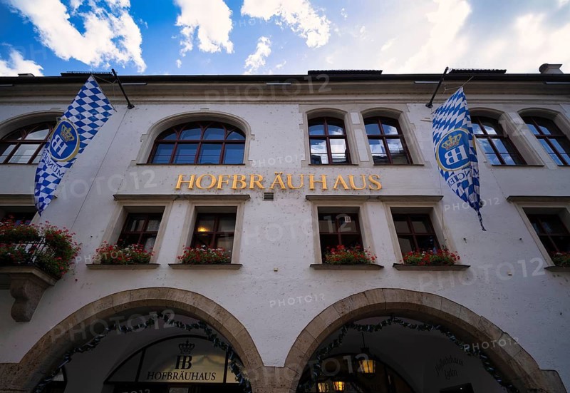 Münchner Hofbräuhaus, Platzl, Brauerei Hofbräu, Munich, Bavaria, Germany