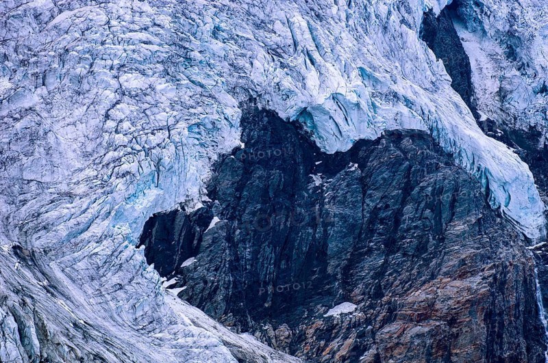 Pasterze, glacier, Hohe Tauern National Park, Grossglockner, Heiligenblut, Carinthia, Austria
