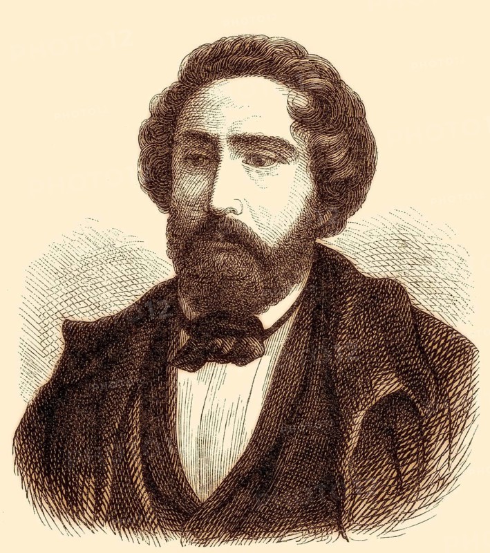 Alfred Louis Charles de Musset-Pathay, 1810 – 1857, a French dramatist, poet, and novelist