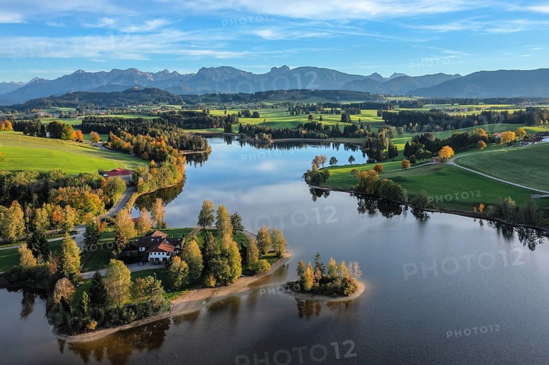 Schwaltenweiher, Tannheim Mountains, Allgäu Alps, East Allgäu, Bavaria, Germany, East Allgäu, Schwaltenweiher, Bavaria, Germany