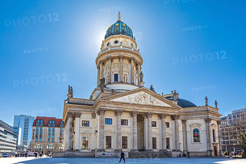 German Cathedral on the Gendarmenmarkt in Berlin, Germany
