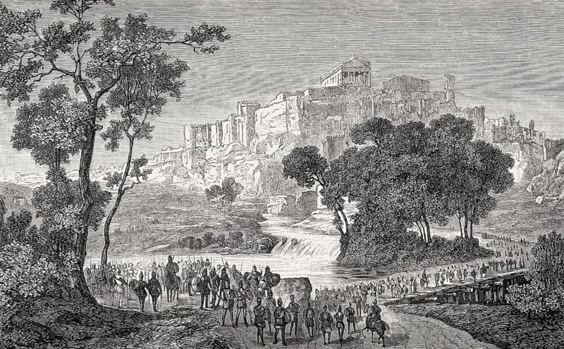 Veii or Veius, an ancient Etruscan city near Rome, Italy