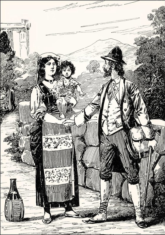 Der Wanderer, a poem by Johann Wolfgang von Goethe