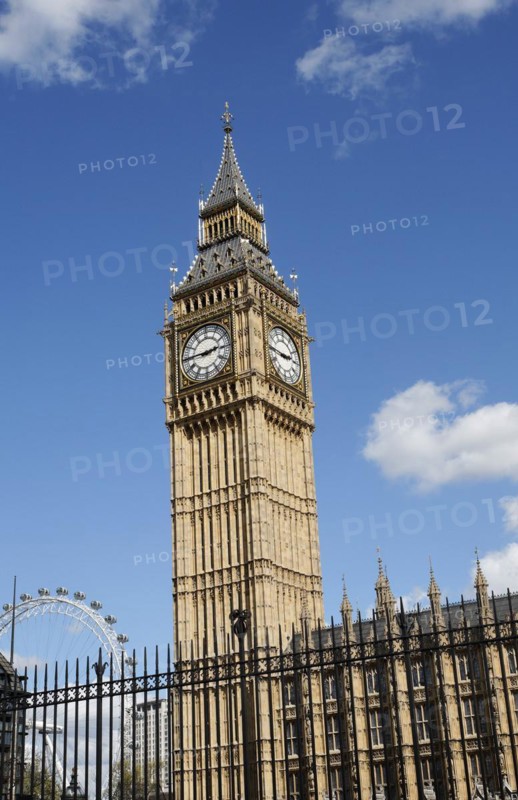Big Ben, Houses of Parliament, London, England, United Kingdom