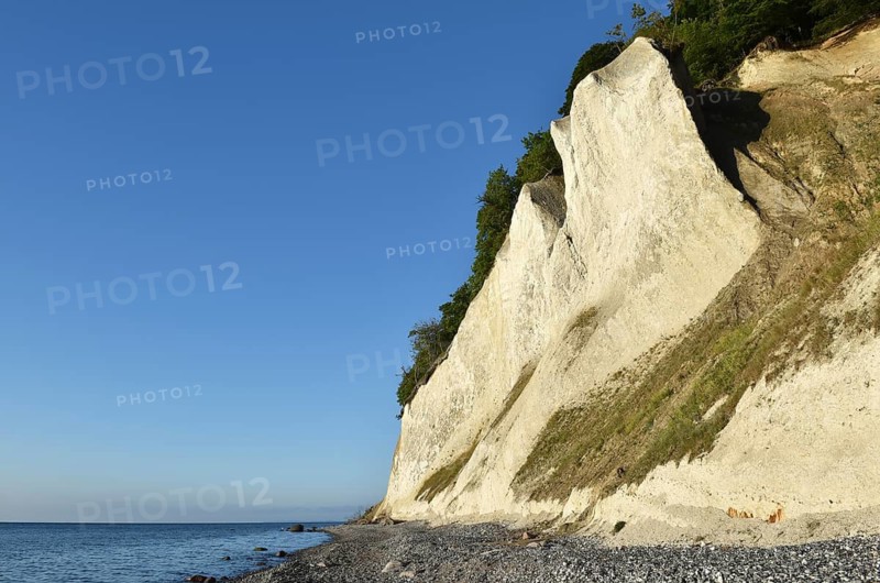 Chalk coast at Jasmund National Park on Rügen, Mecklenburg-Western Pomerania, Germany