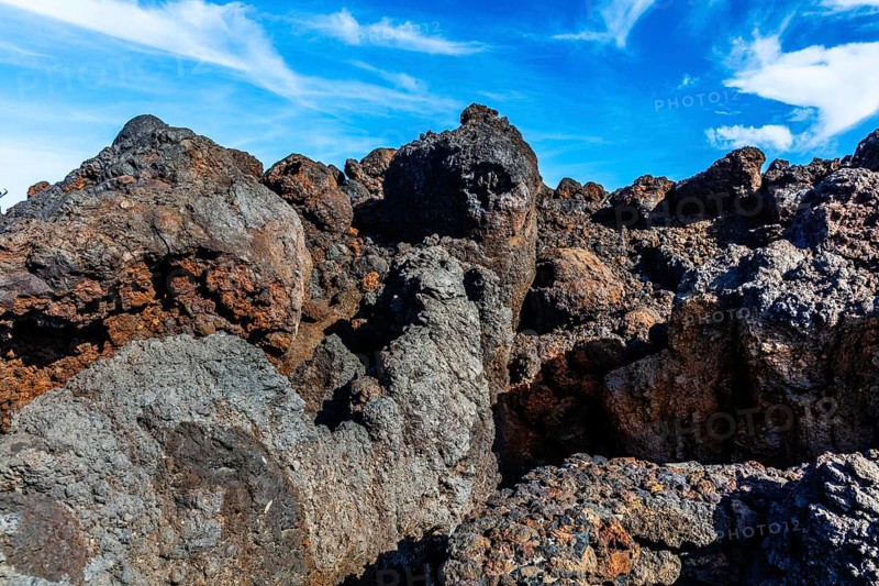 Fire Mountains of Timanfaya National Park, Montanas del Fuego, Lanzarote, Canary Islands, Spain