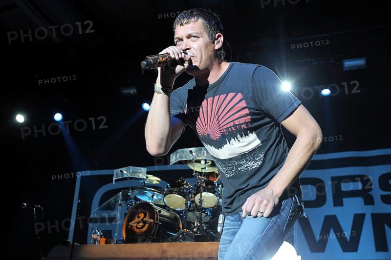 3 Doors Down, US singer Brad Arnold performing live in C-Hall on June 11, 2013 in Berlin