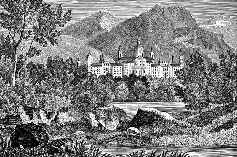 The Royal Site of San Lorenzo de El Escorial, Spain