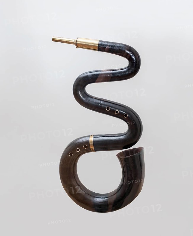 A serpent, brass instrument, 19th century