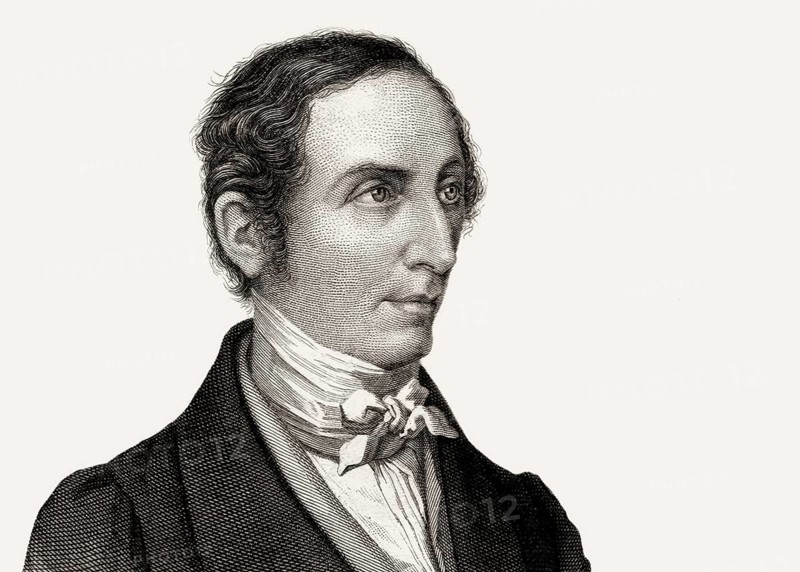 Carl Maria von Weber, 1786 - 1826, German composer, conductor and pianist, digitally edited