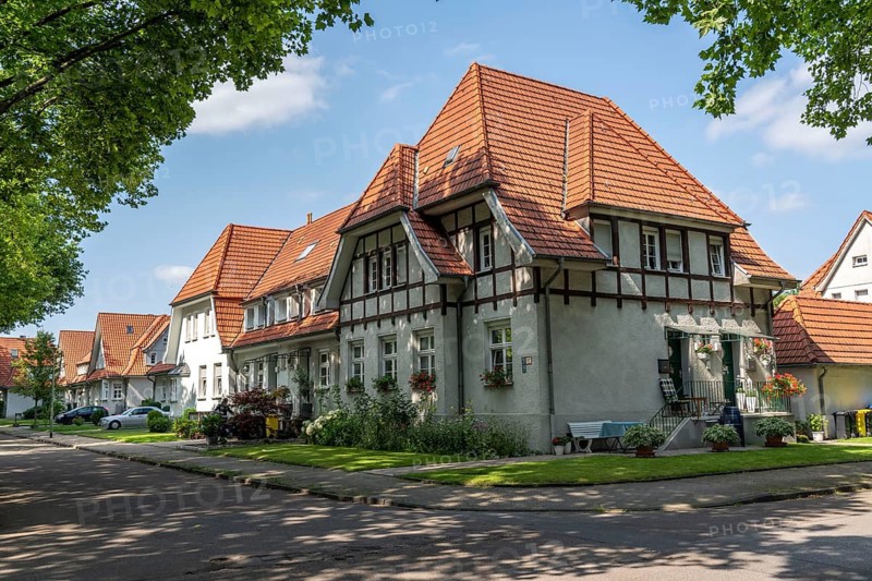 Workers' housing estate Gartenstadt Welheim in Bottrop