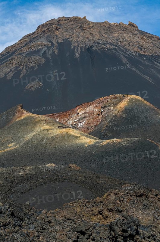 Vulcano on Fogo. Cabo Verde. Africa