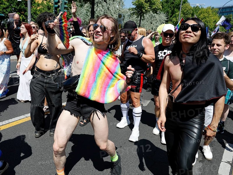 Attitude is hot, is the motto of Christopher Street Day, CSD, in Berlin, 25.07.2026, Berlin, Berlin, Germany