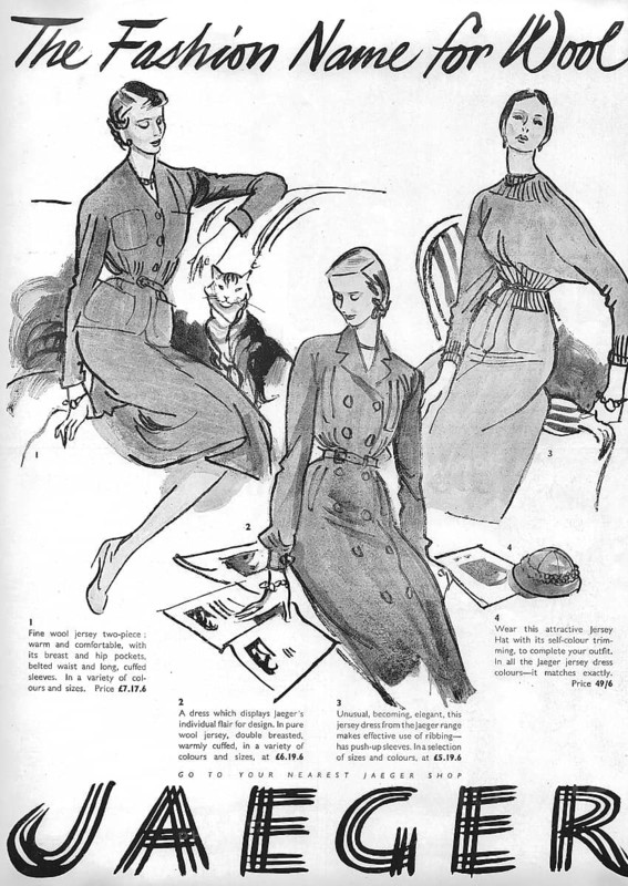Advertising in Country Life magazine UK 1951