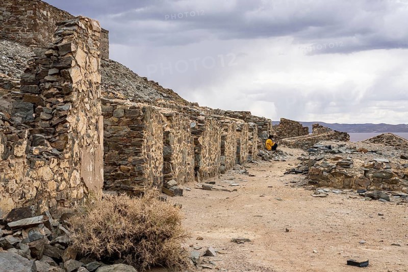 Abandoned mine of Salar del Hombre Muerto, Incahuasi, Catamarca Province, Argentina