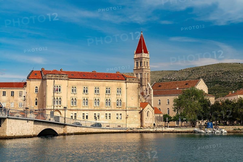 Town Hall and the Cathedral of St Laurence in Trogir, Croatia