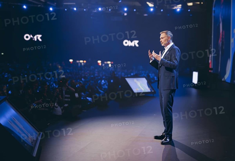 Christian Lindner (FDP), Federal Minister of Finance, photographed at the OMR Festival (Online Marketing Rockstars) in Hamburg, 08.05.2024. Photographed on behalf of the Federal Ministry of Finance (BMF)