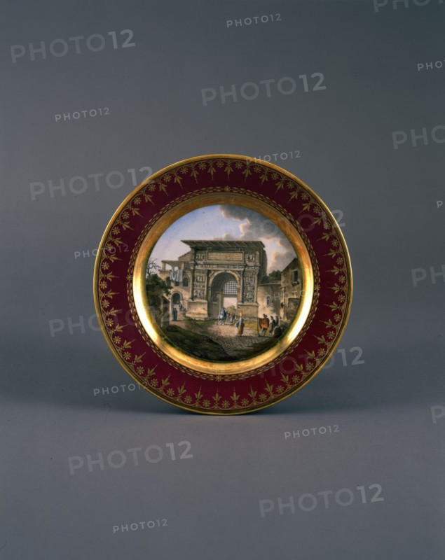Lebel, Assiette du service de Cambacérès